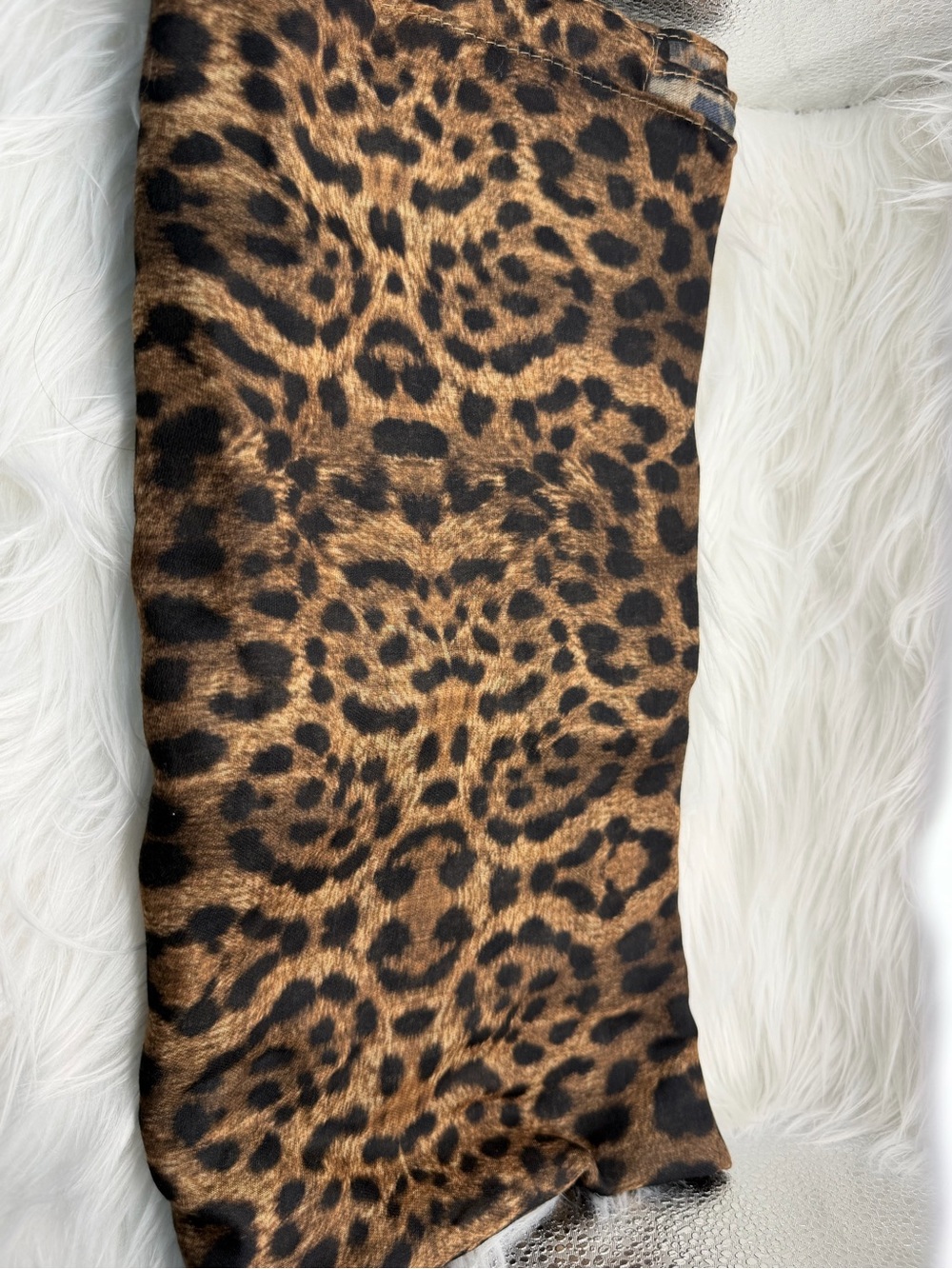 Leopard Print Beach Wrap/Shawl/Scarf - Brand New